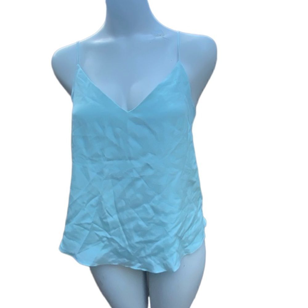 Habitual Women's Ella Silk Cami in sea foam green size small NWT